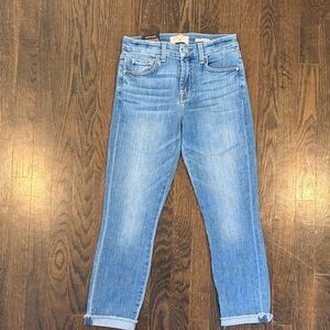 7 For All Mankind Light Blue Ankle Jeans